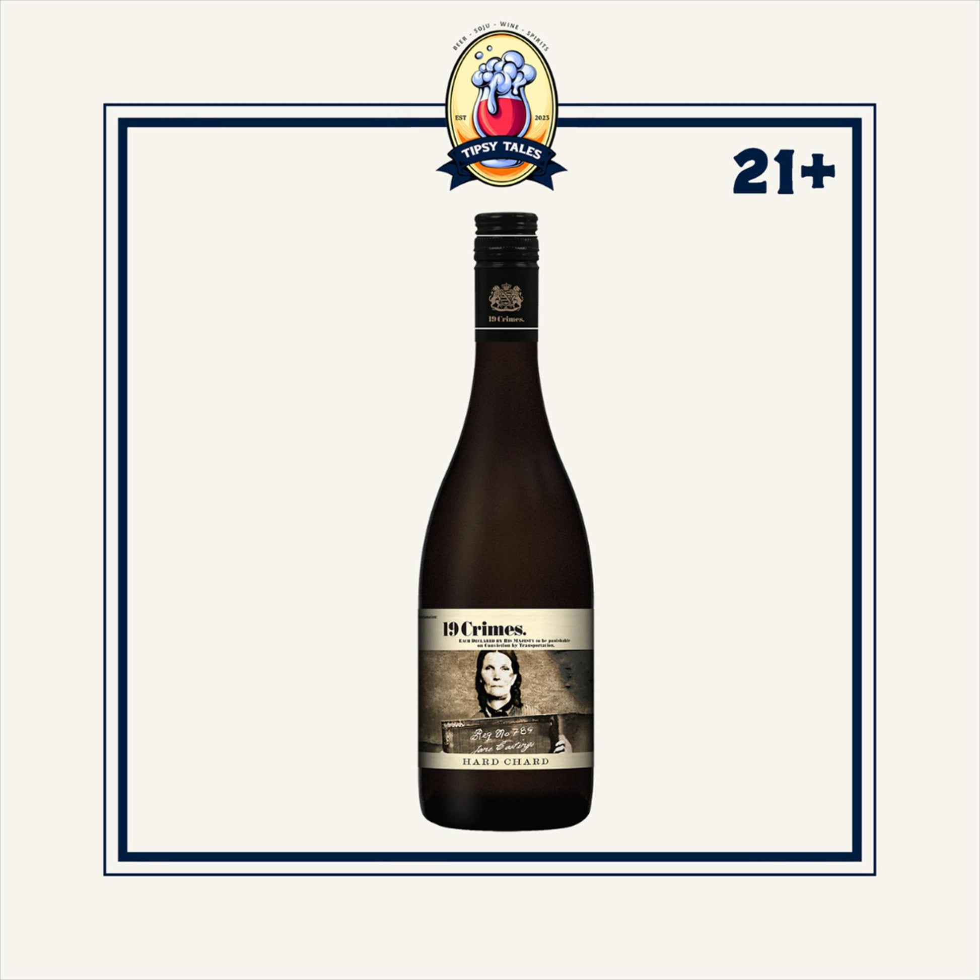 19 crimes hard chardonnay 750ml 1
