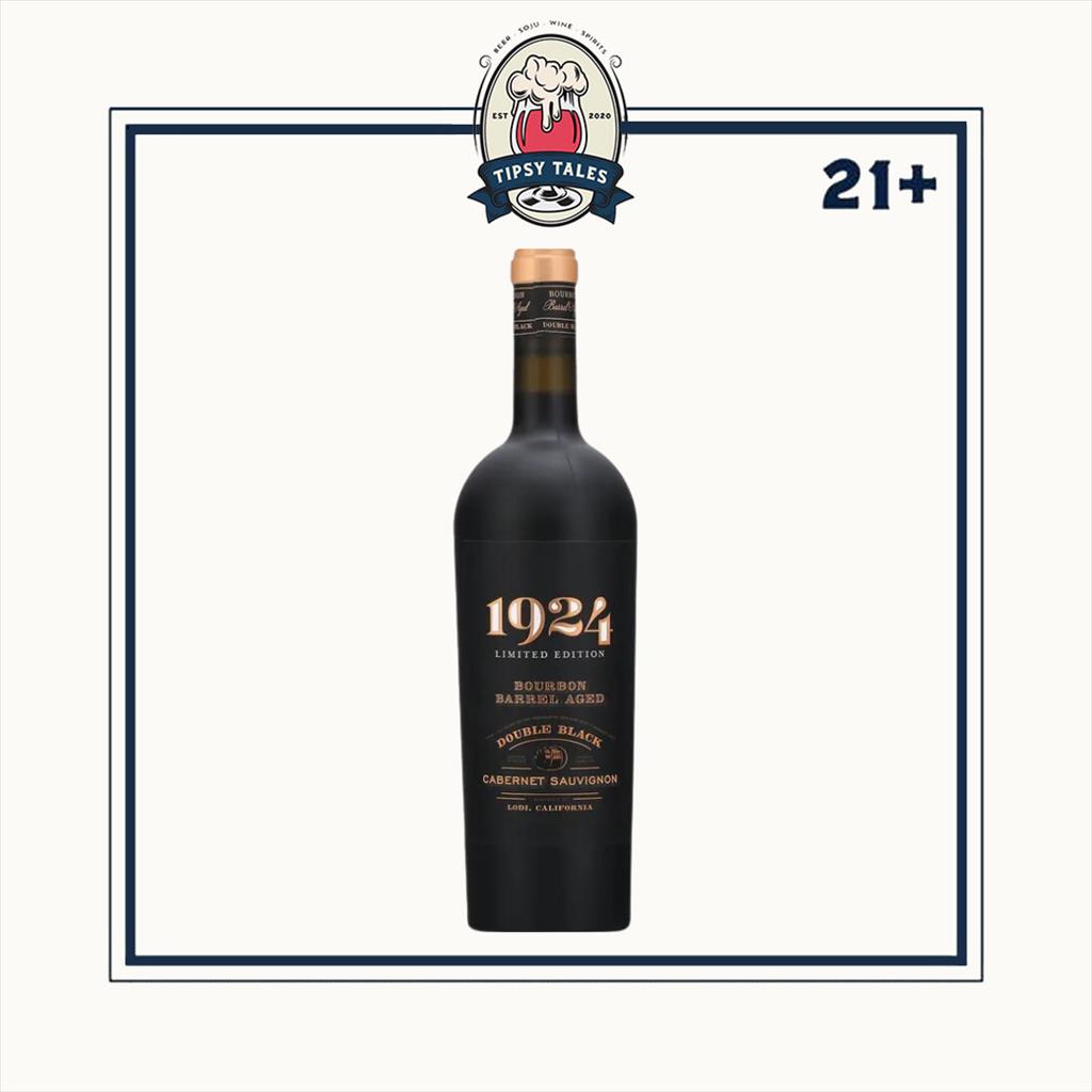 1924 Double Black Bourbon Barrel Aged Cabernet Sauvignon 750ml 1