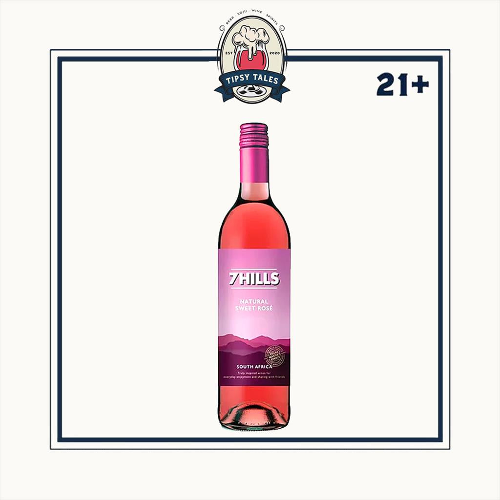 7 Hills Natural Sweet Rose 750ml 1