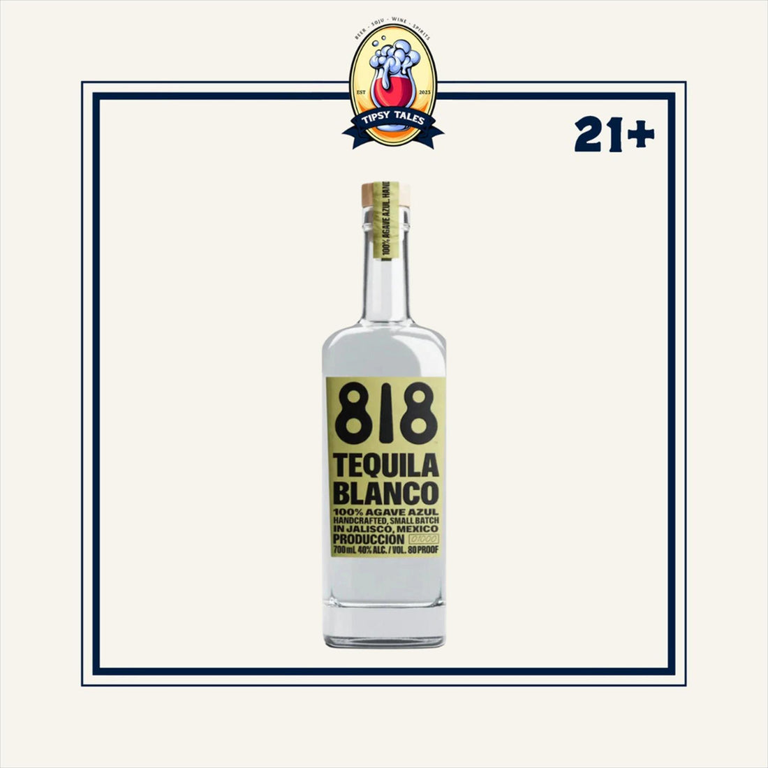 818 Tequila Blanco 750ml 1
