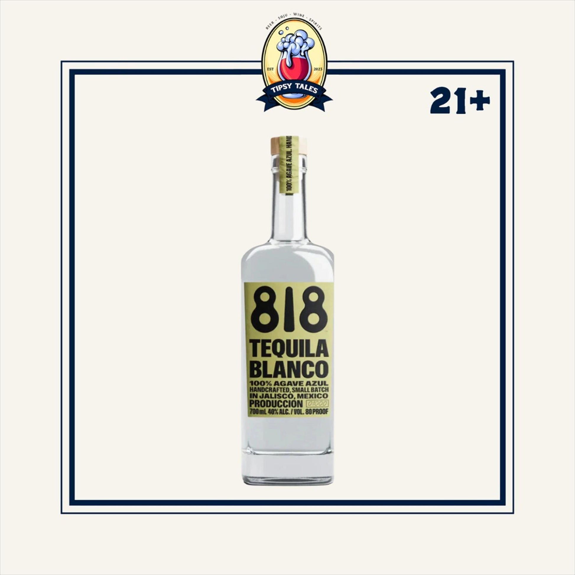818 Tequila Blanco 750ml 1