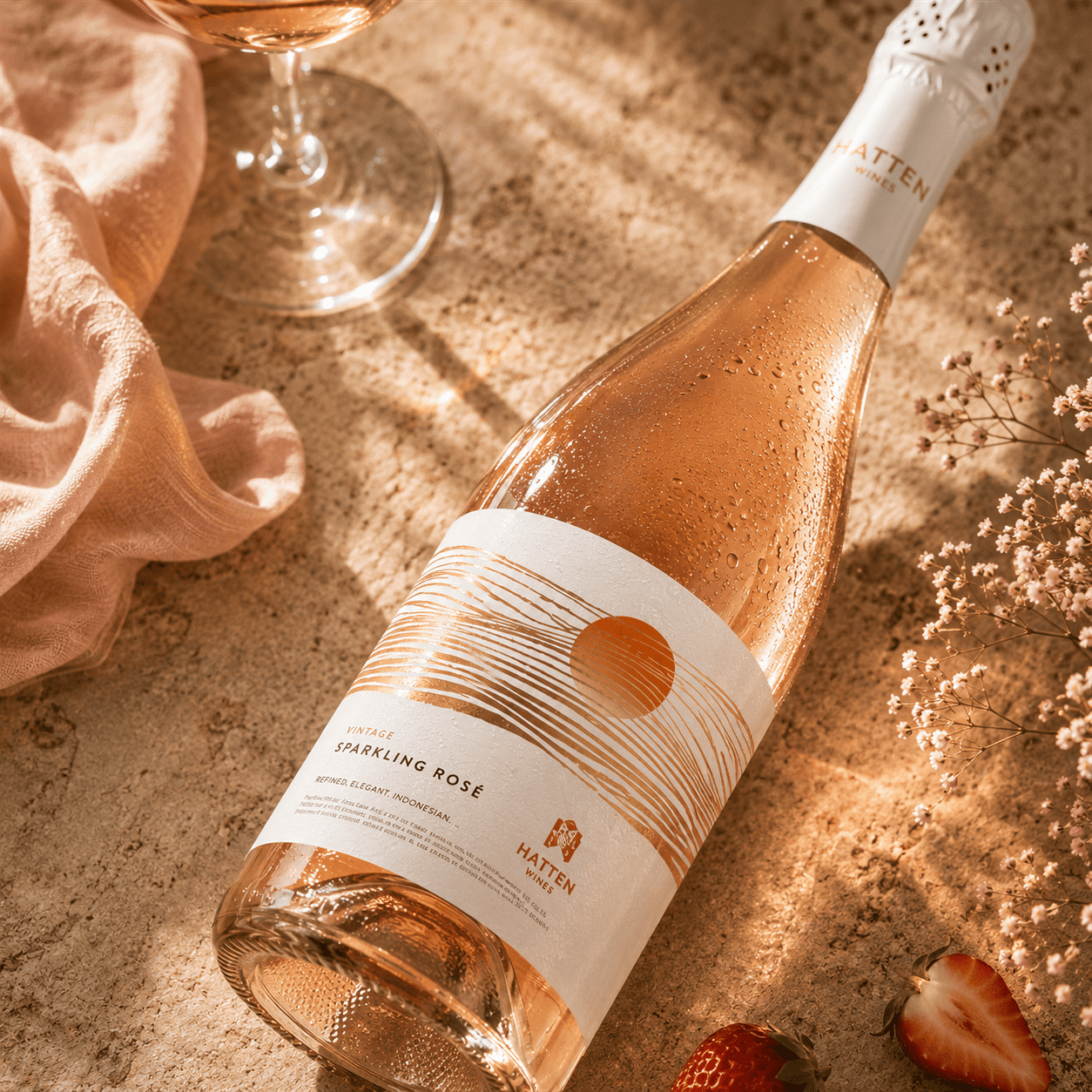 Hatten Jepun Sparkling Wine 750ml 3