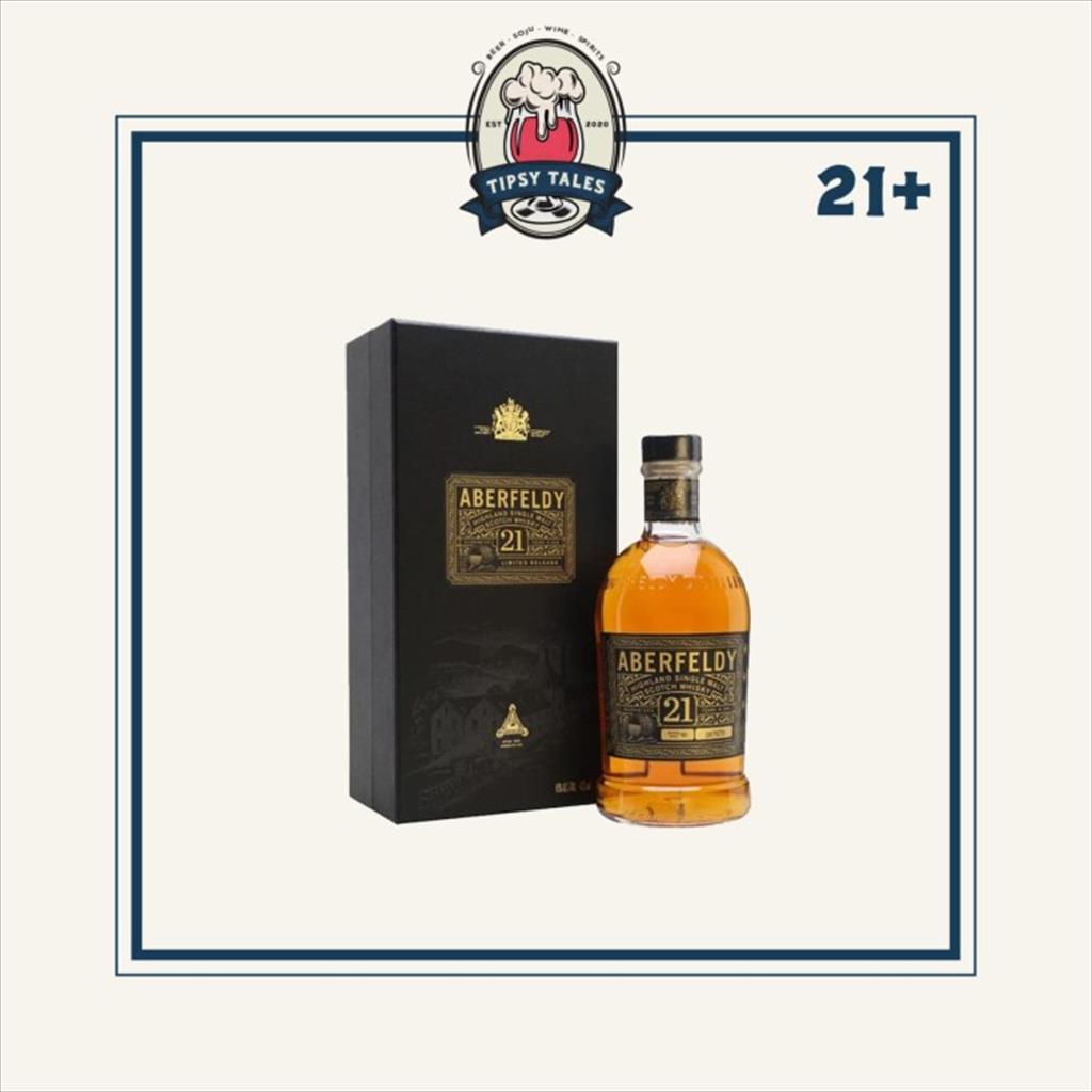 Aberfeldy 21 Years Single Malt Whisky 750ml 1