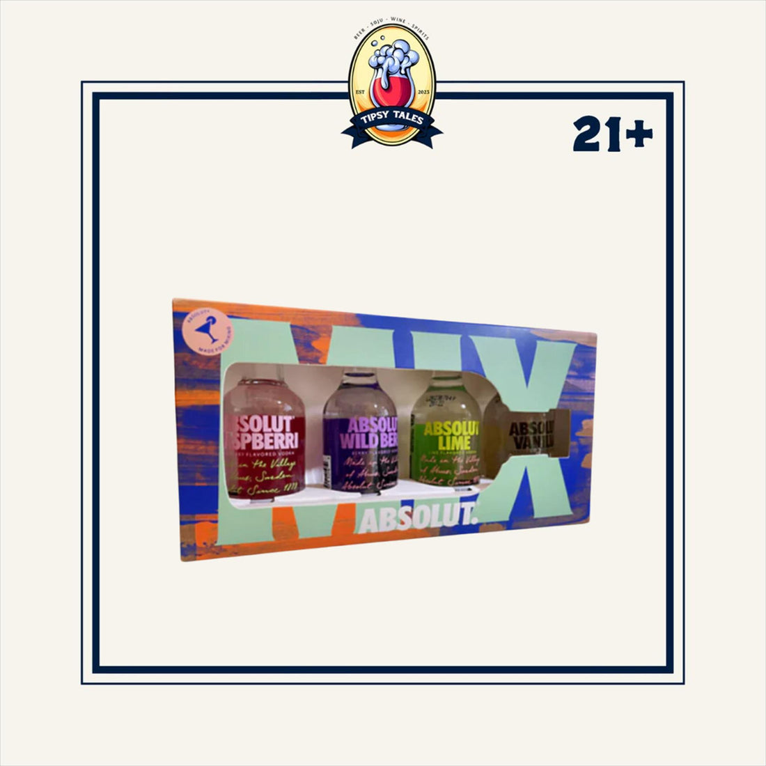 Absolut Tasting Kit Mini 50ml 1