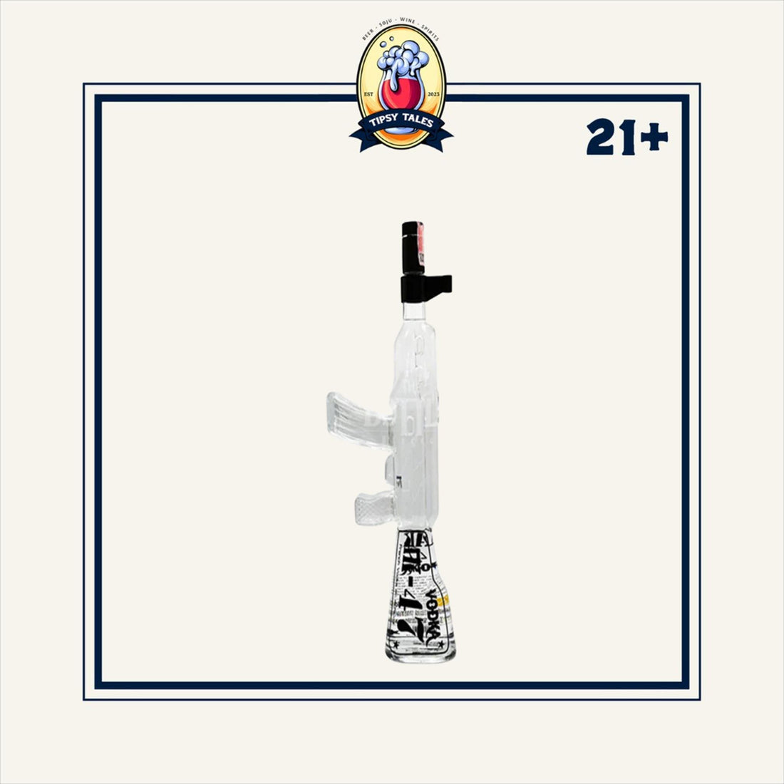 AK 47 French Vodka 750ml 1