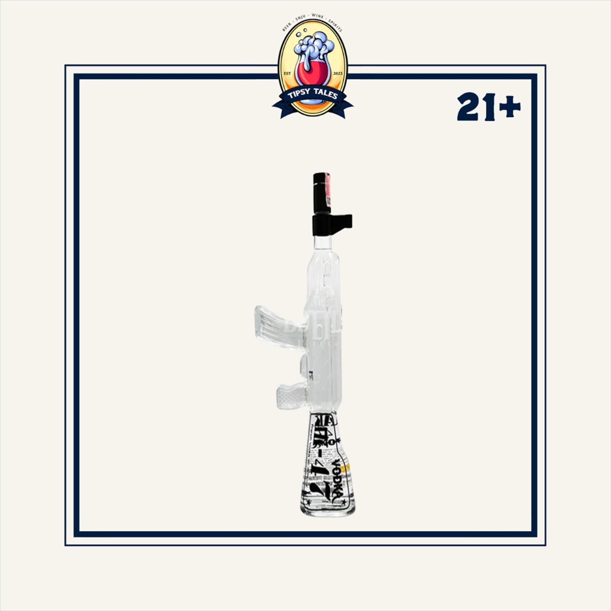 AK 47 French Vodka 750ml 1