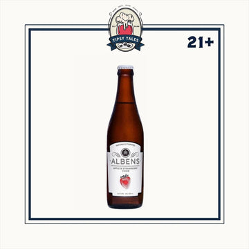 Albens Apple Cider Strawberry 330ml 1