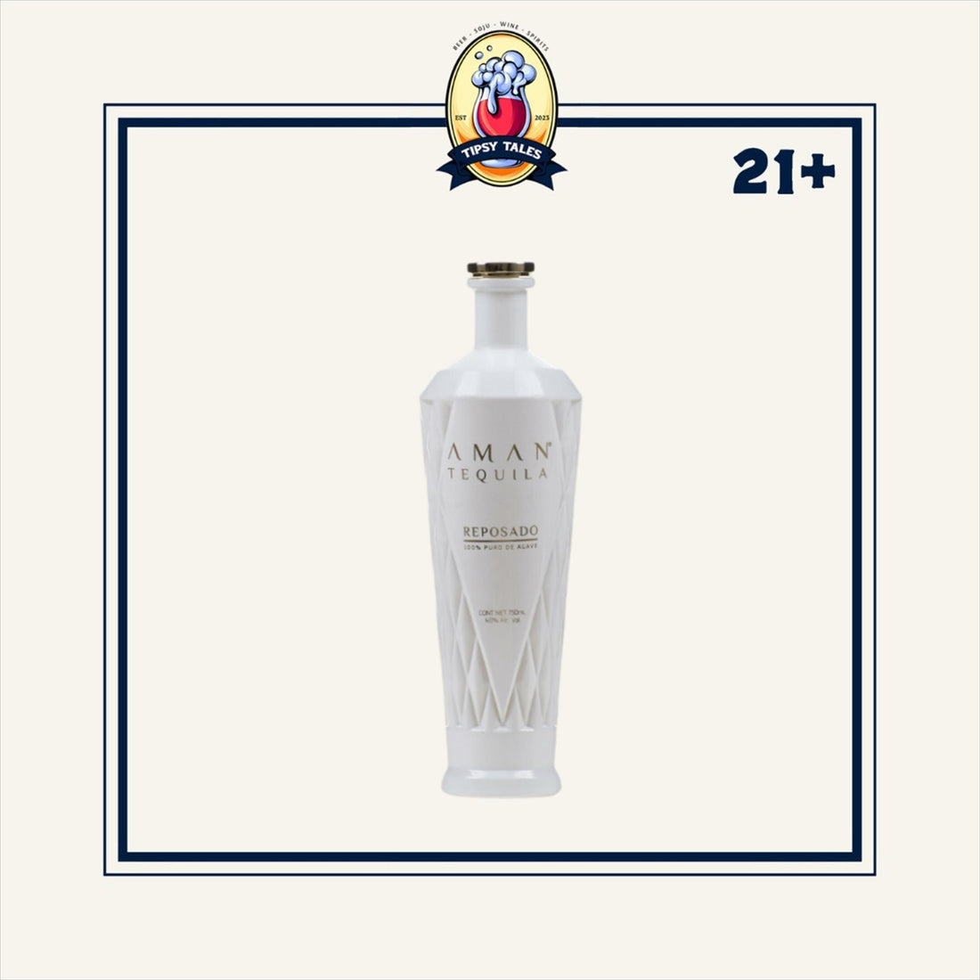 Aman Tequila Reposado 750ml 1
