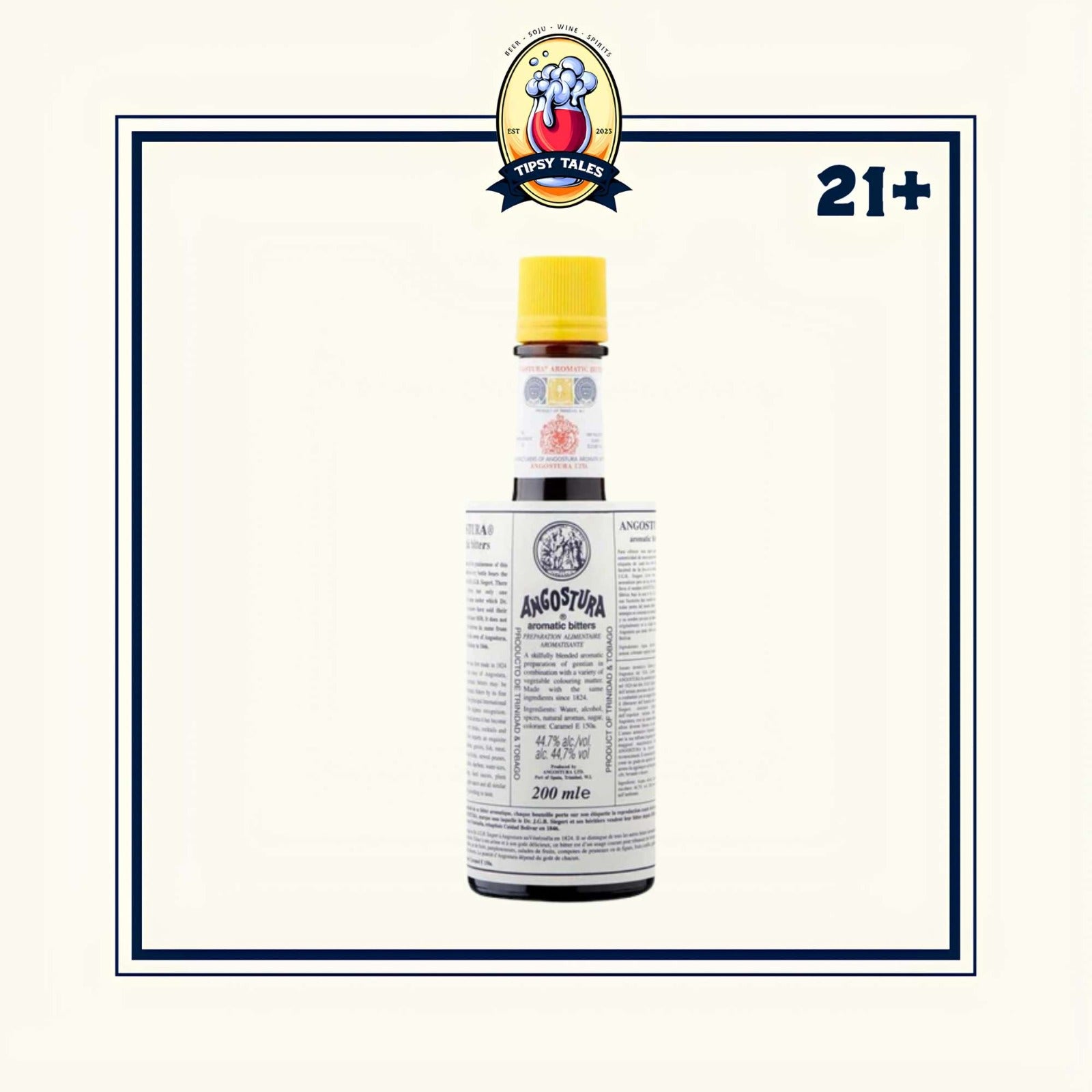 Angostura Aromatic Bitters 44.7% 200ml 1