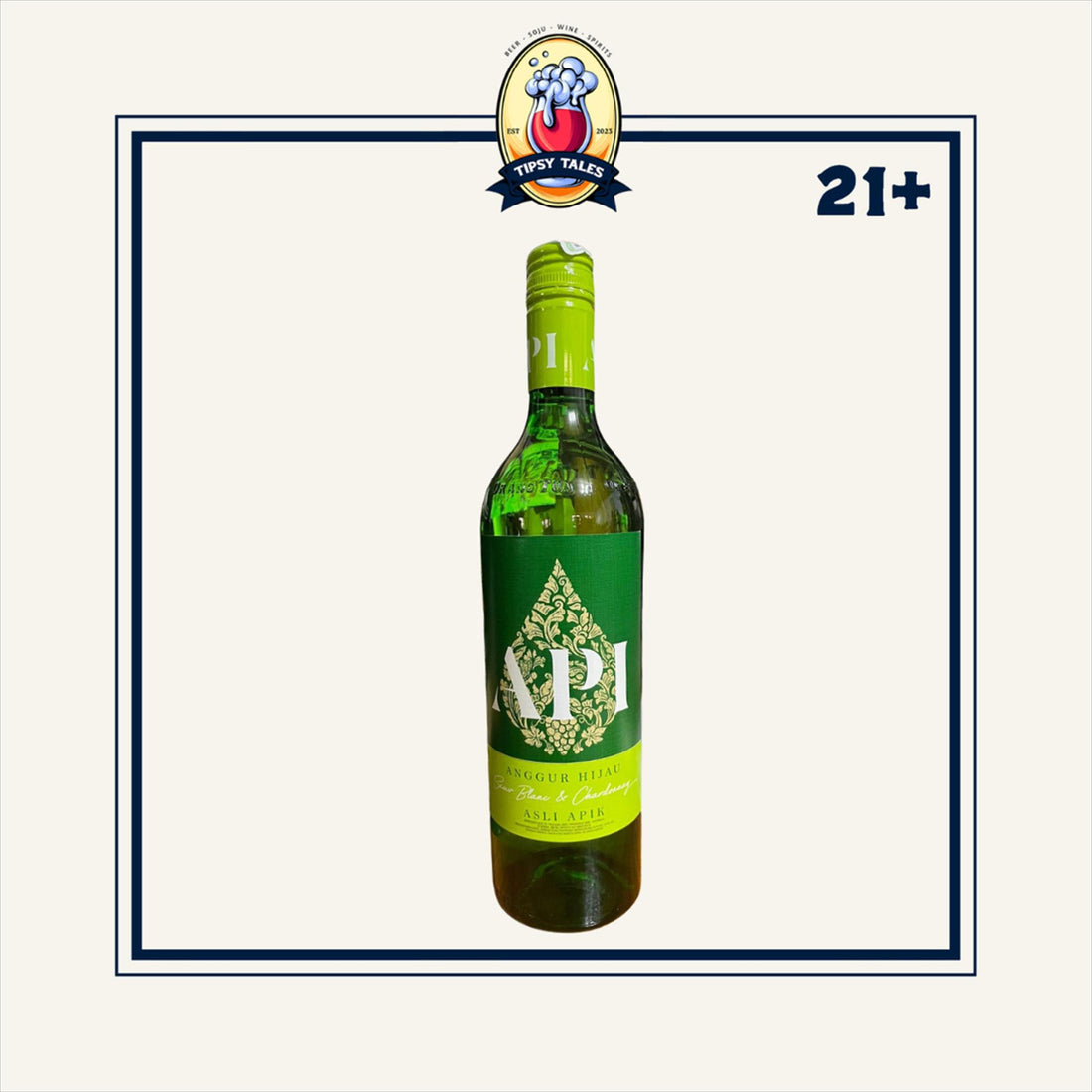 API HIJAU Anggur Hijau Orang Tua 620ml 1