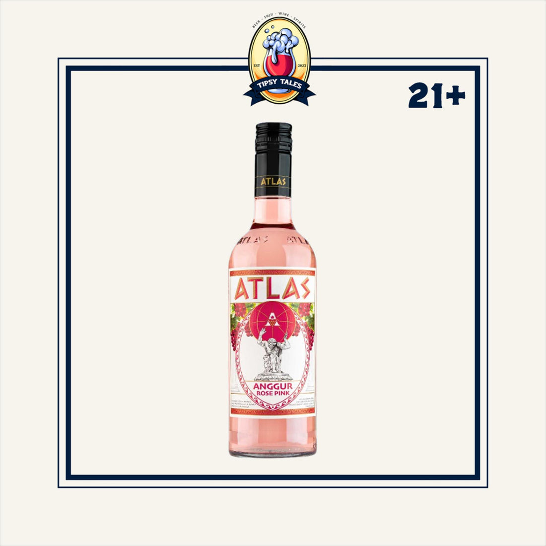 Atlas Anggur Rose Pink 620ml 1