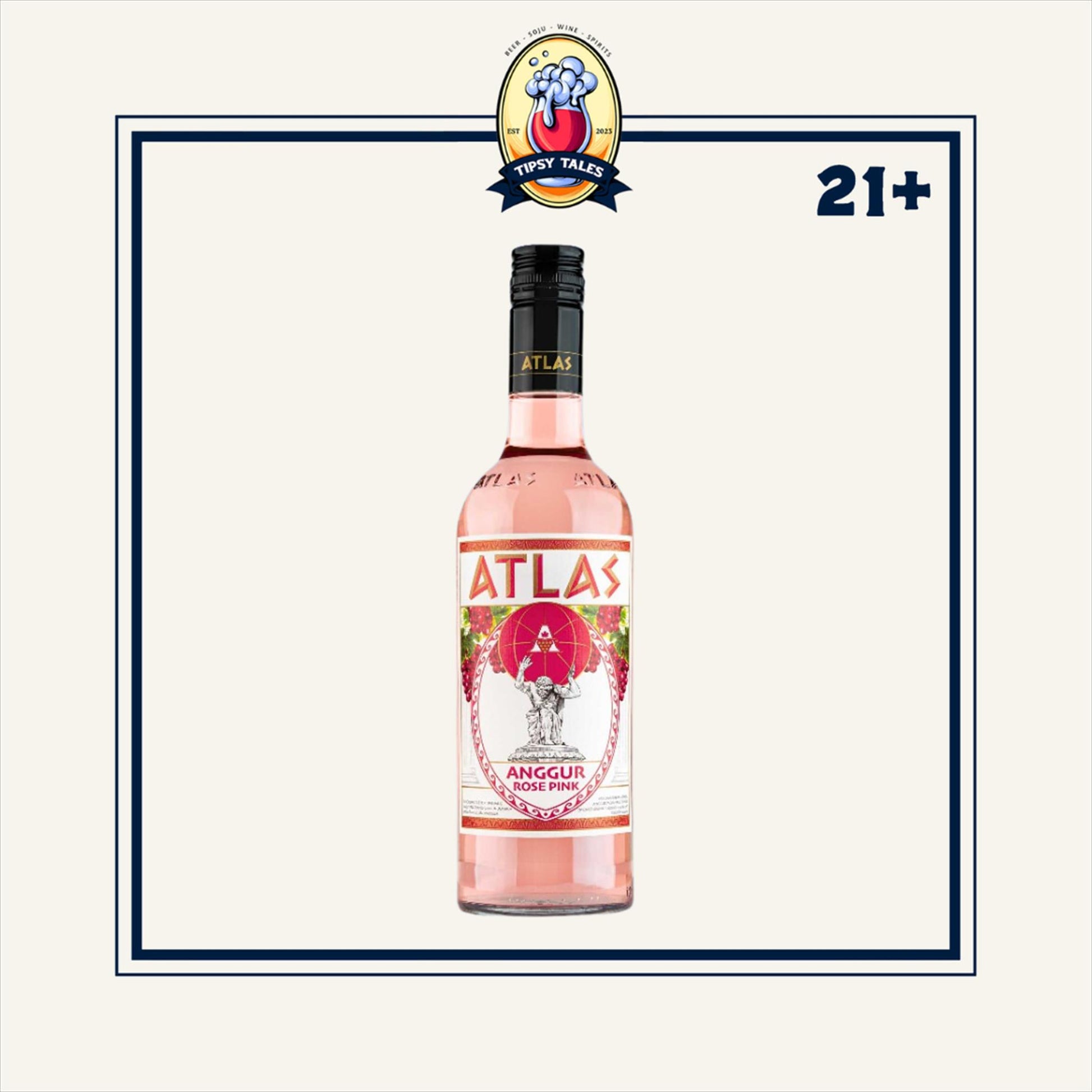 Atlas Anggur Rose Pink 620ml 1