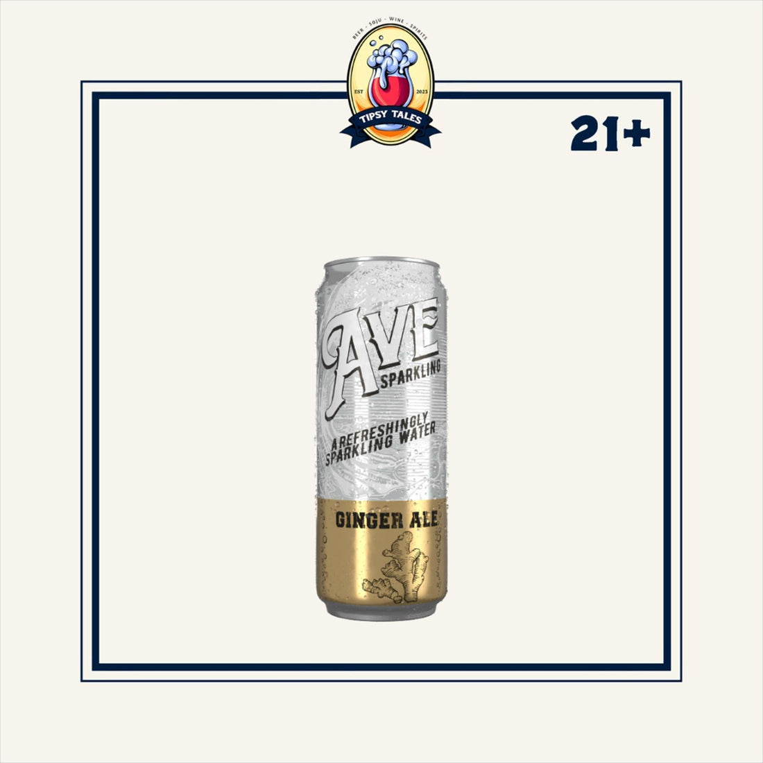 Ave Sparkling Ginger AleCan 325ml 1