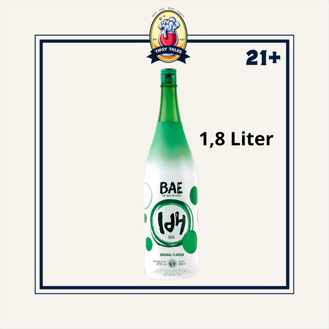 Bae Soju Original 1800ml 1