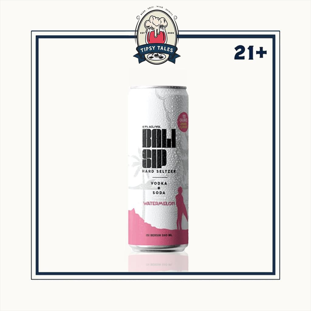 Bali Sip Watermelon Can 330ml 1