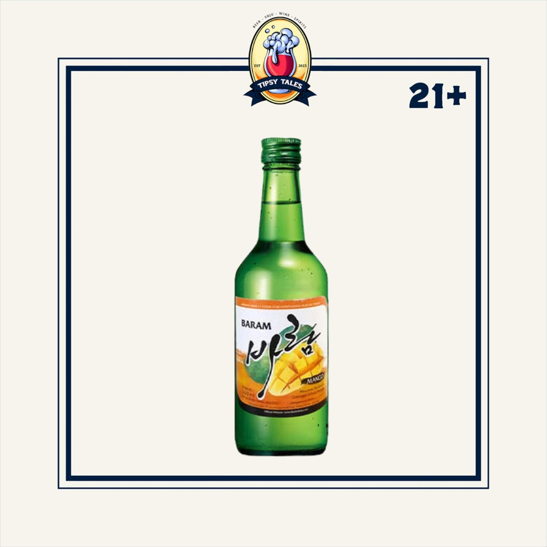 Baram Soju Mango 360 ml 1