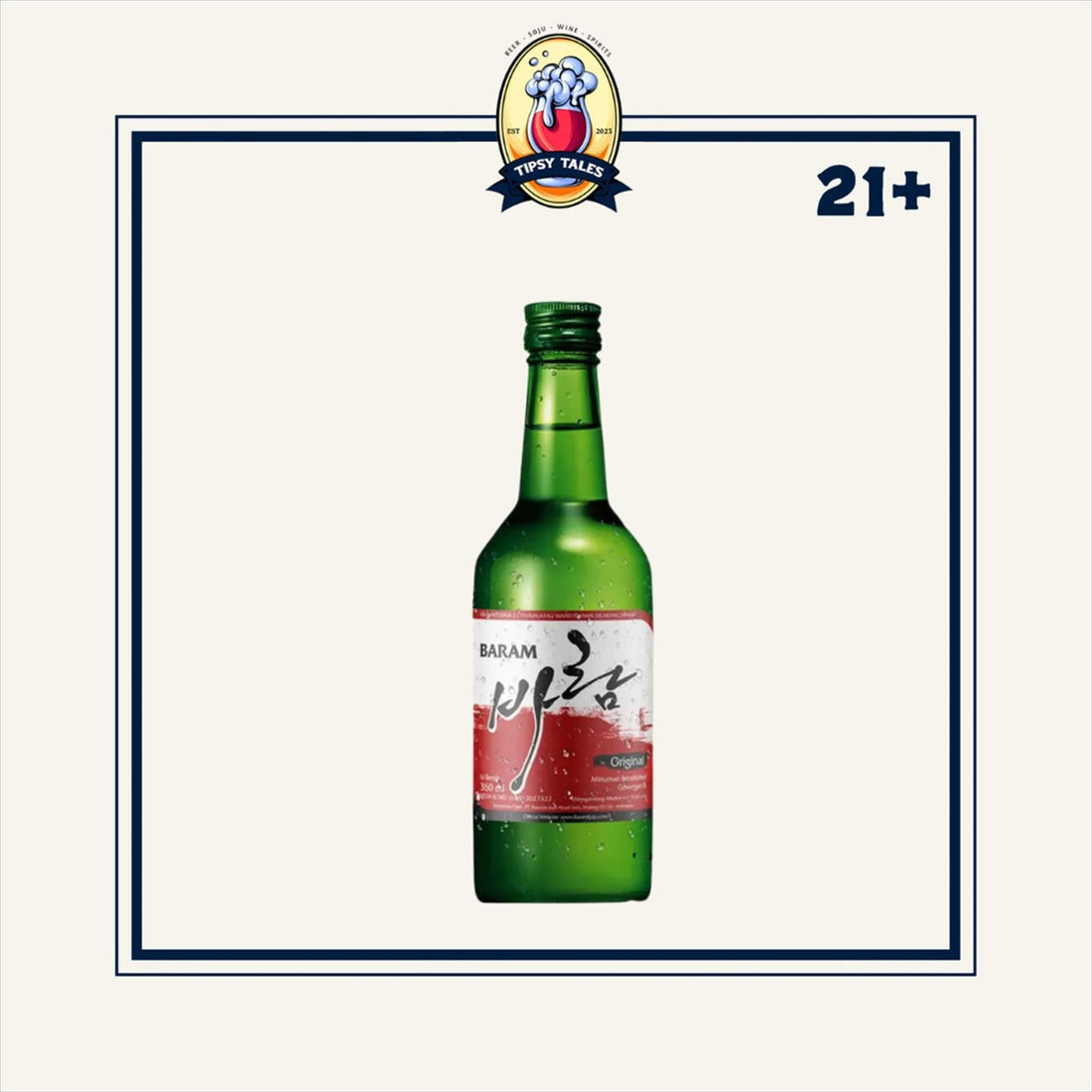 Baram Soju Original 360ml 1