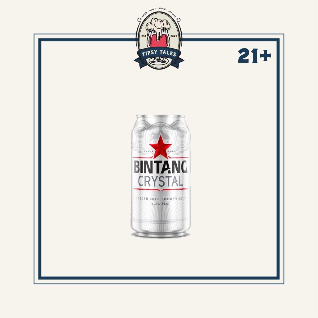 Beer Bintang Crystal Can/Kaleng 320ml 1