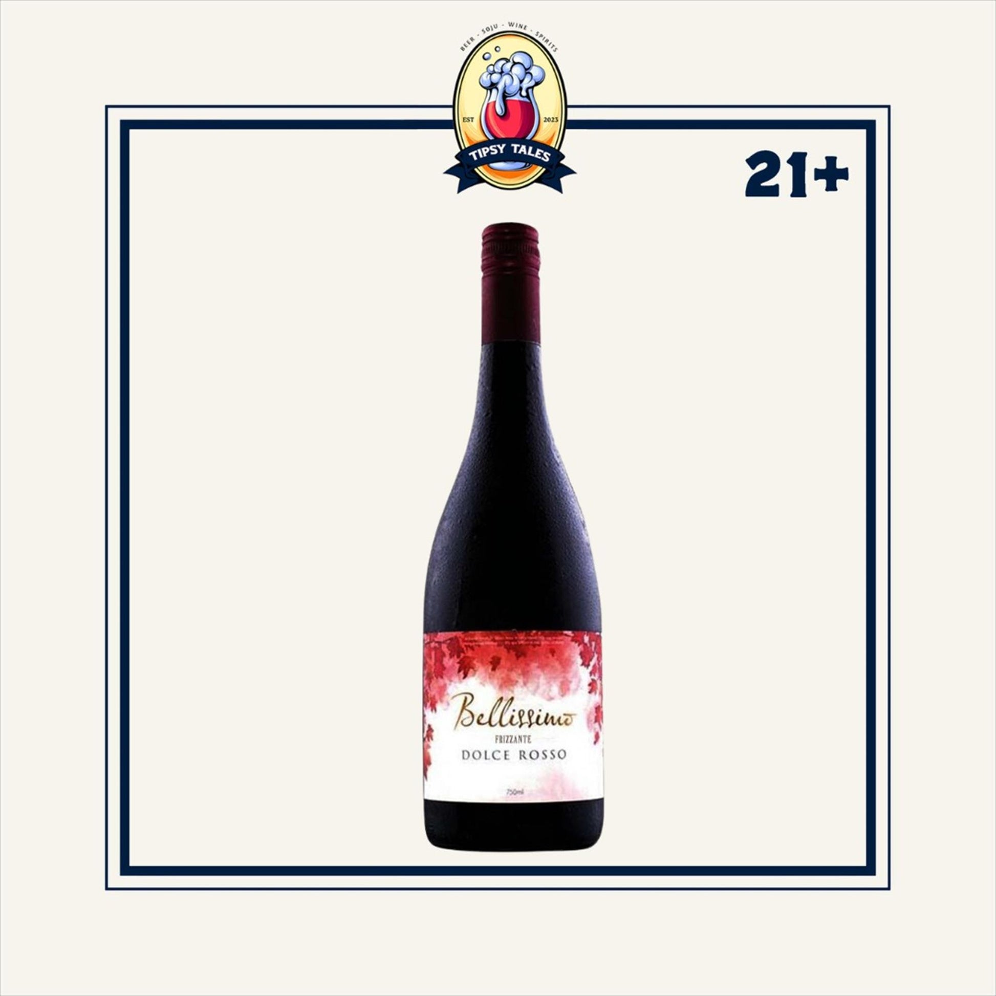 Bellissimo Dolce Rosso Frizzante 750ml 1