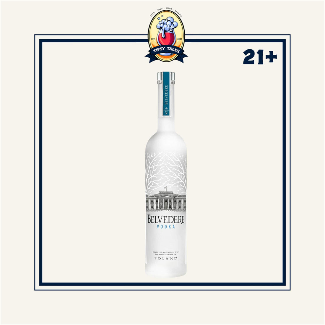 Belvedere Vodka Luminous Bottle 750ml 1