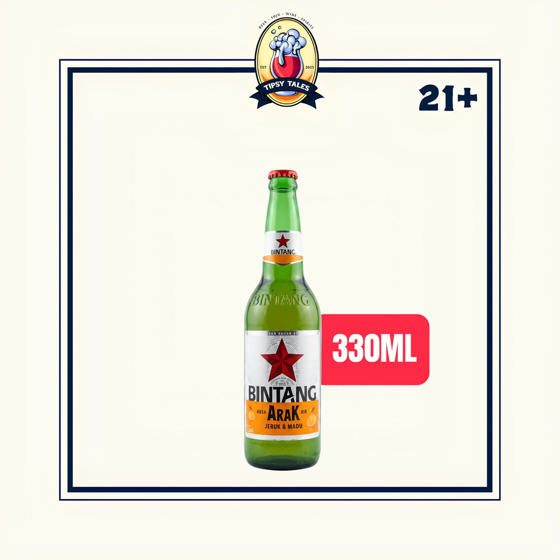 Bintang Arak Jeruk Madu 330ml 1