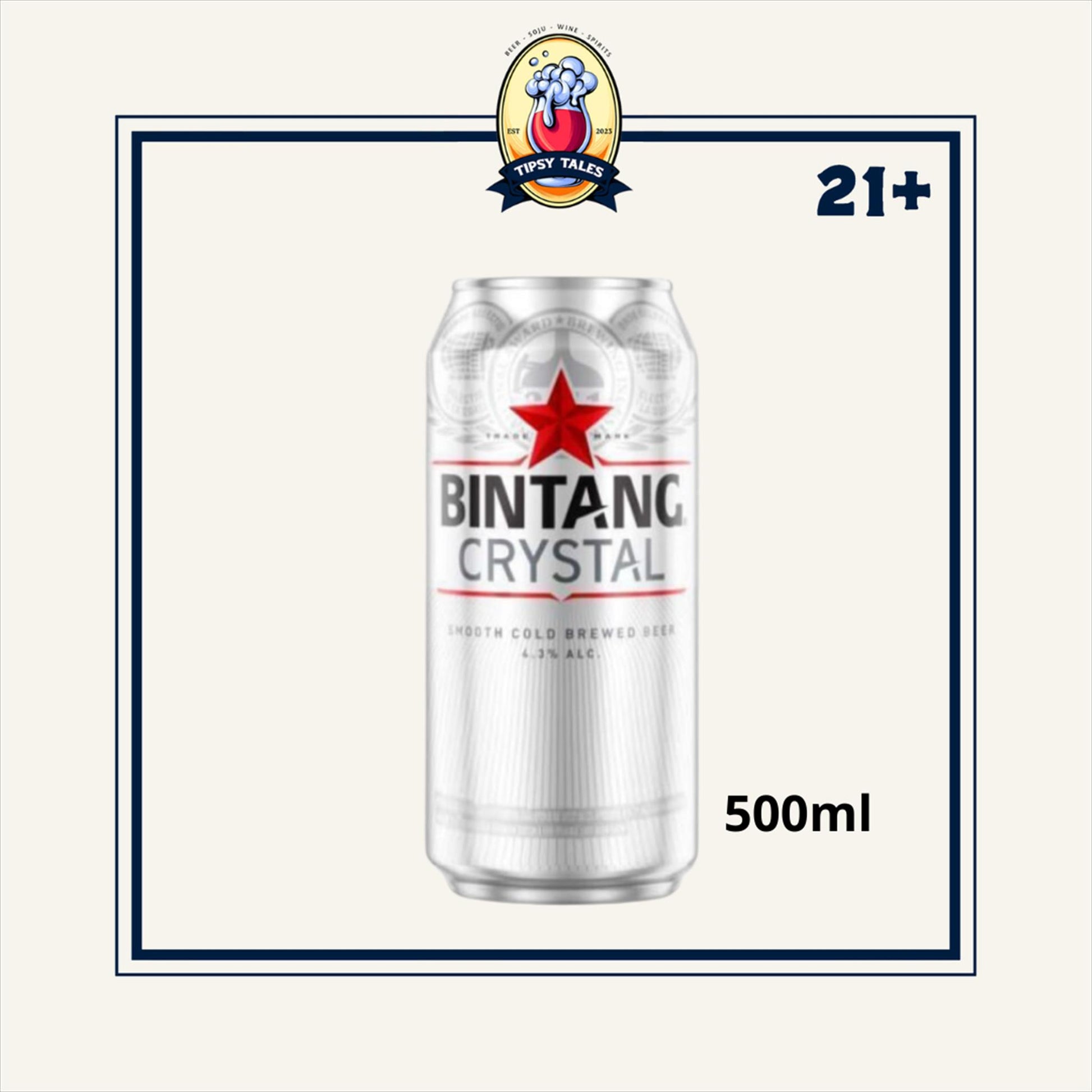Bintang Crystal Can 500ml 1