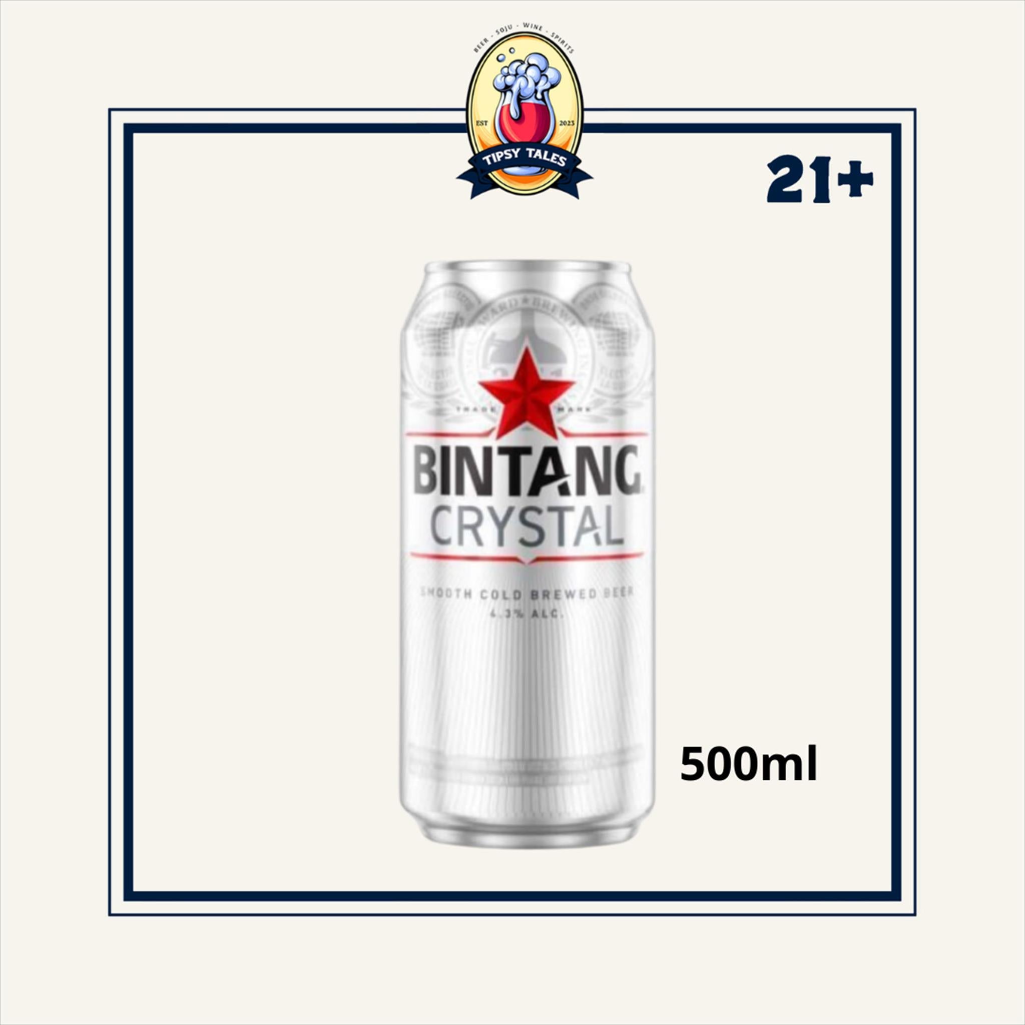 Bintang Crystal Can 500ml 1