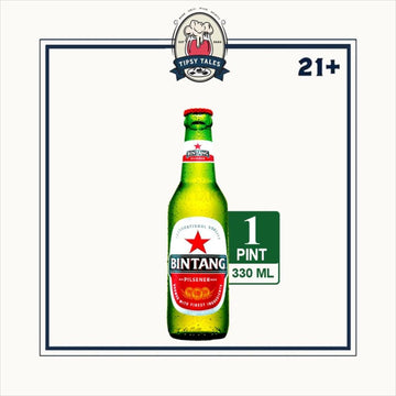 Bir Beer Bintang Pilsener Pint 330ml 1