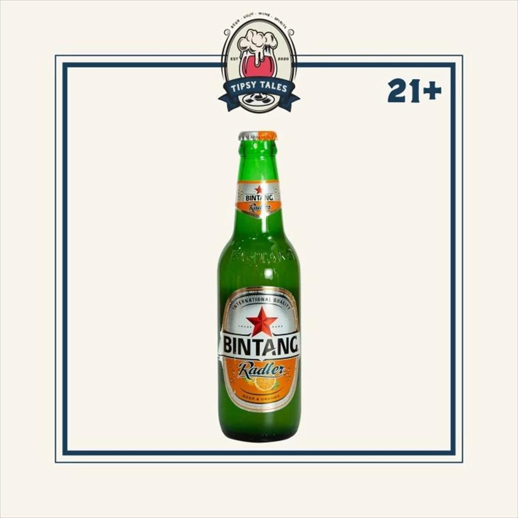 Bir Bintang Radler Orange 2% 330ml 1