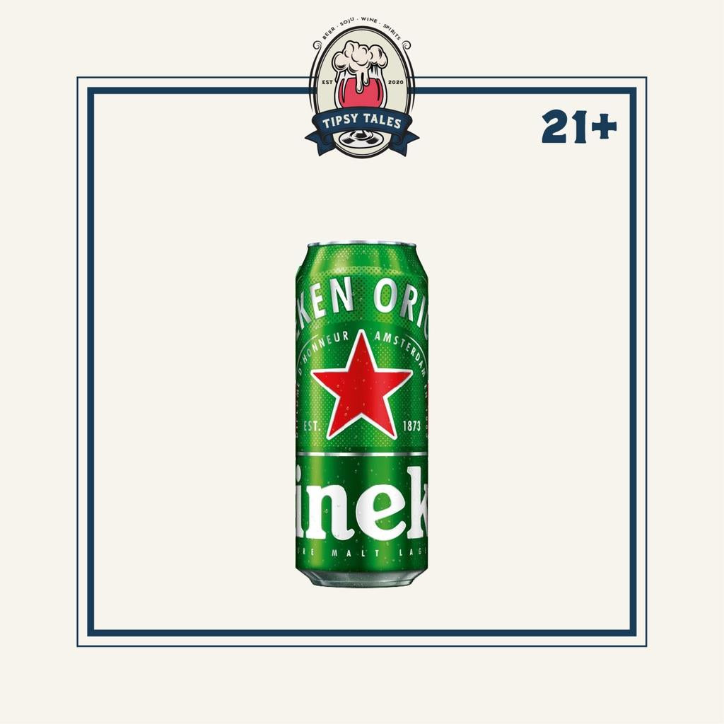 Bir Heineken Beer Can 500ml Single 1