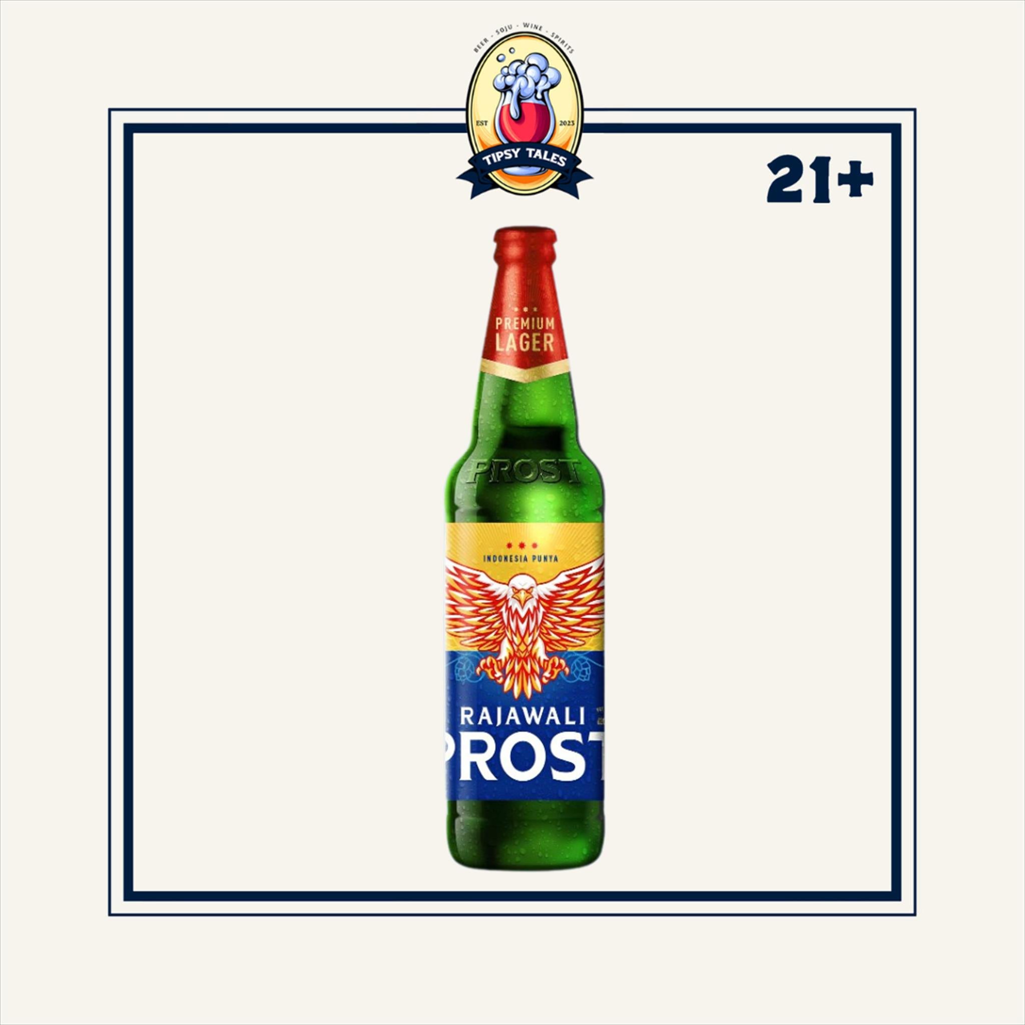Bir Prost Lager Rajawali  Beer 620ml 1