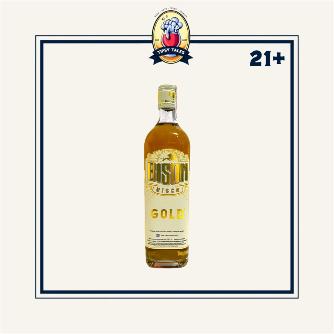 Bison Uisce Gold 700ml 1