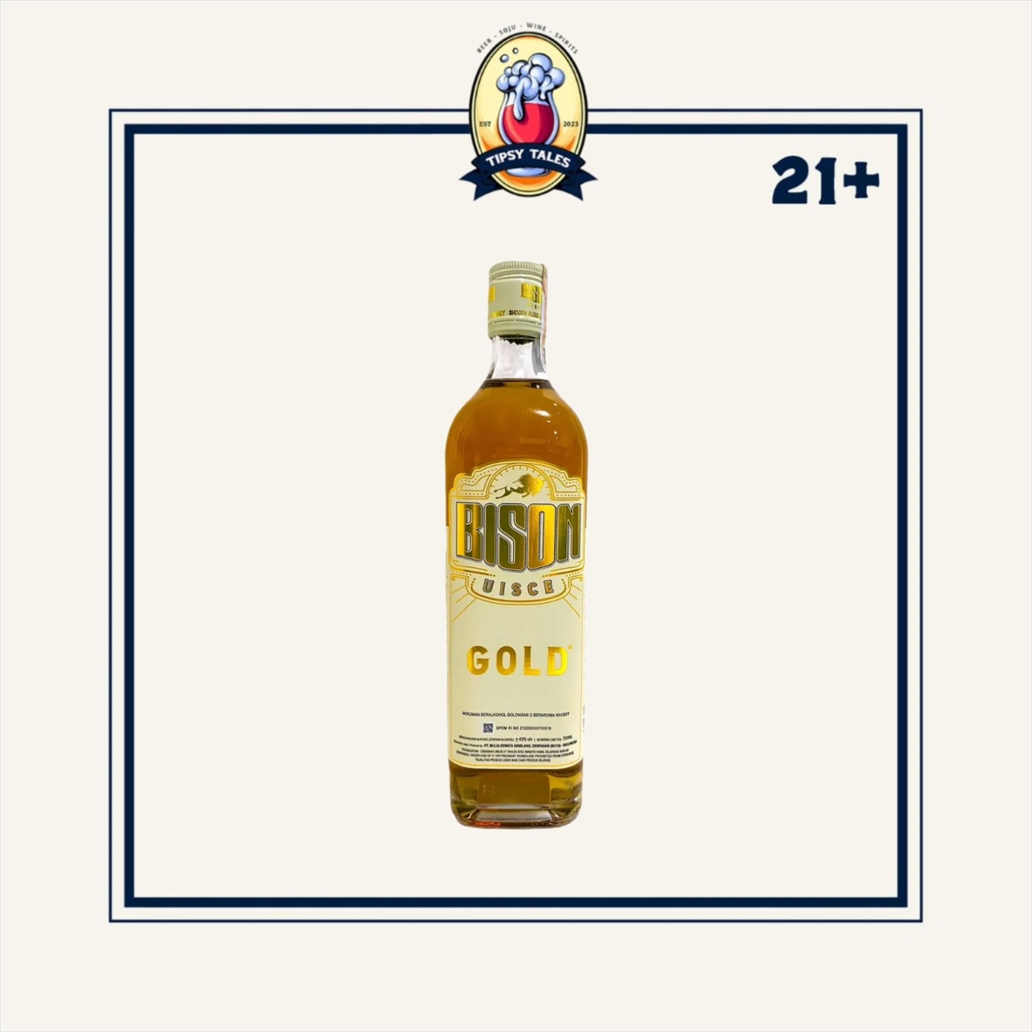 Bison Uisce Gold 700ml 1