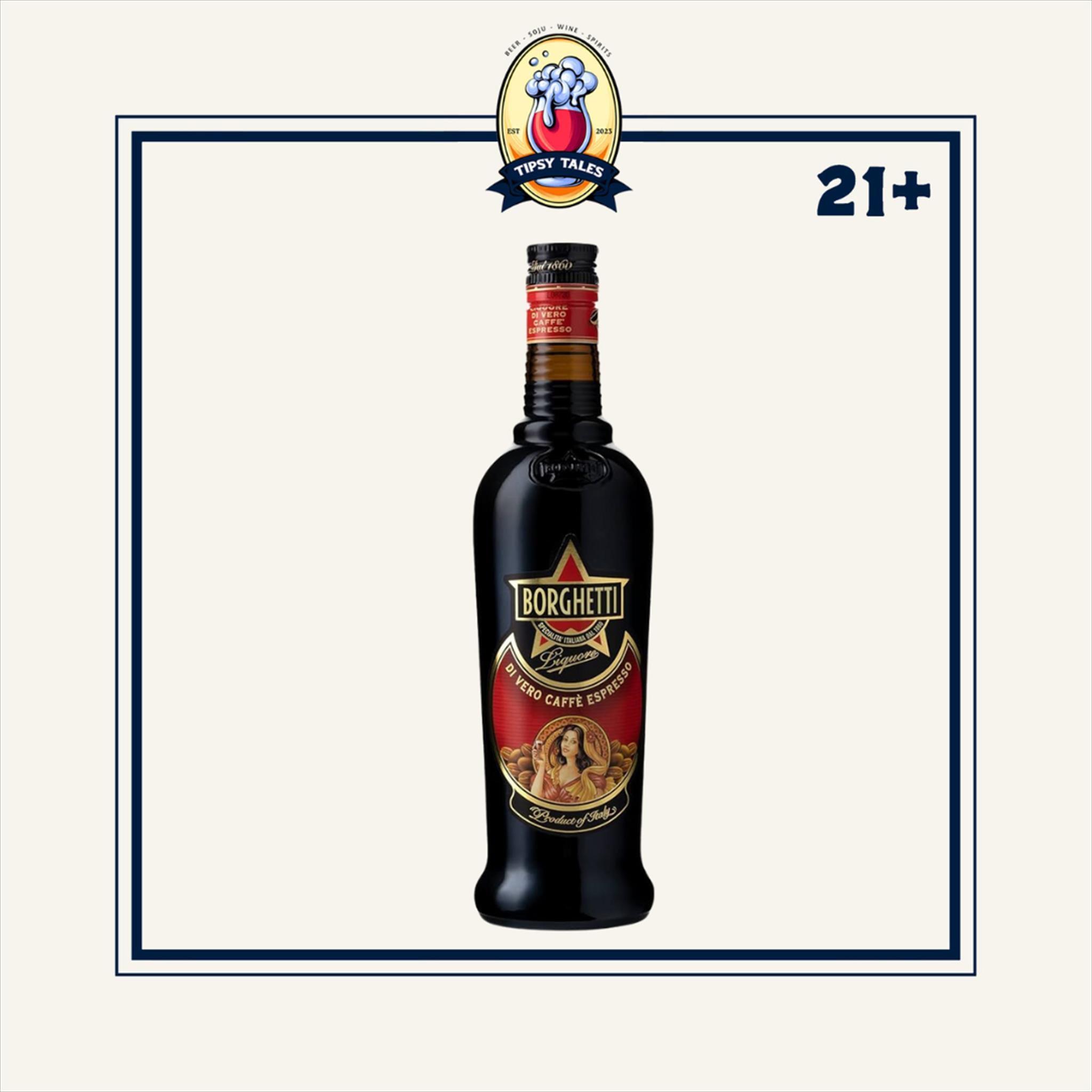 Caffe Borghetti Italian Coffee Liqueur 700ml 1