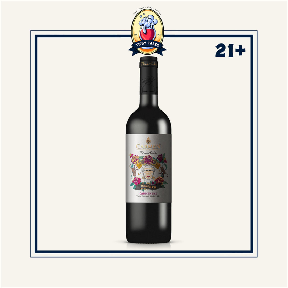 Carmen Reserva Frida Kahlo Carmenere 750ml 1
