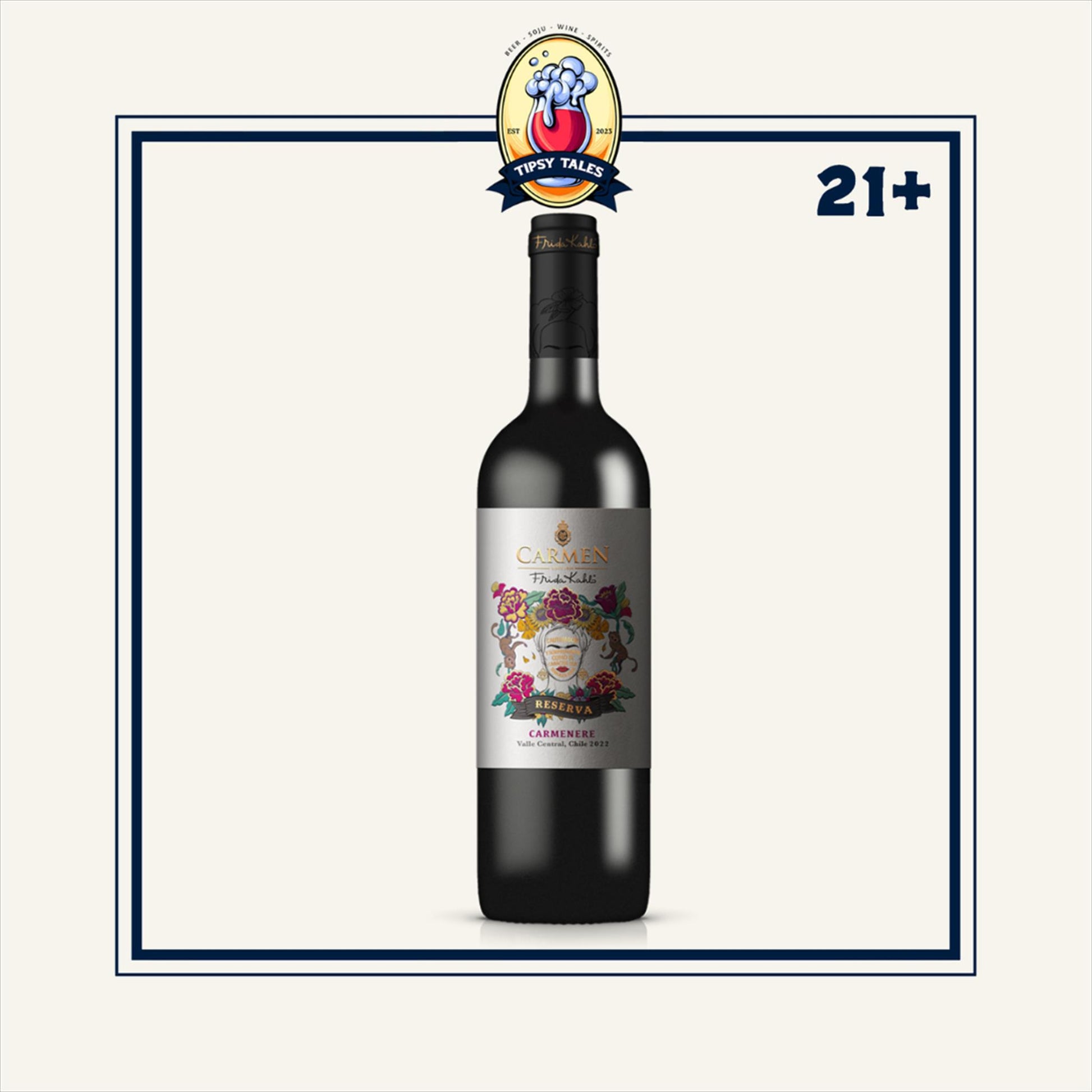 Carmen Reserva Frida Kahlo Carmenere 750ml 1
