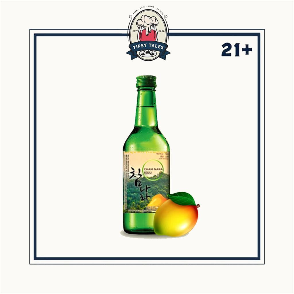 Cham Nara Soju Mango 360ml 1