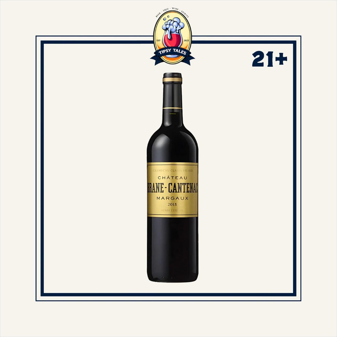 Chateau Brane Cantenac Red   Blend 2015 750ml 1