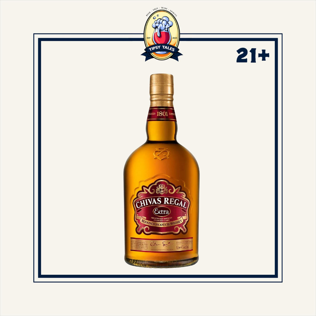 Chivas Regal Extra Blended Scotch Whisky Large 1000ml 1