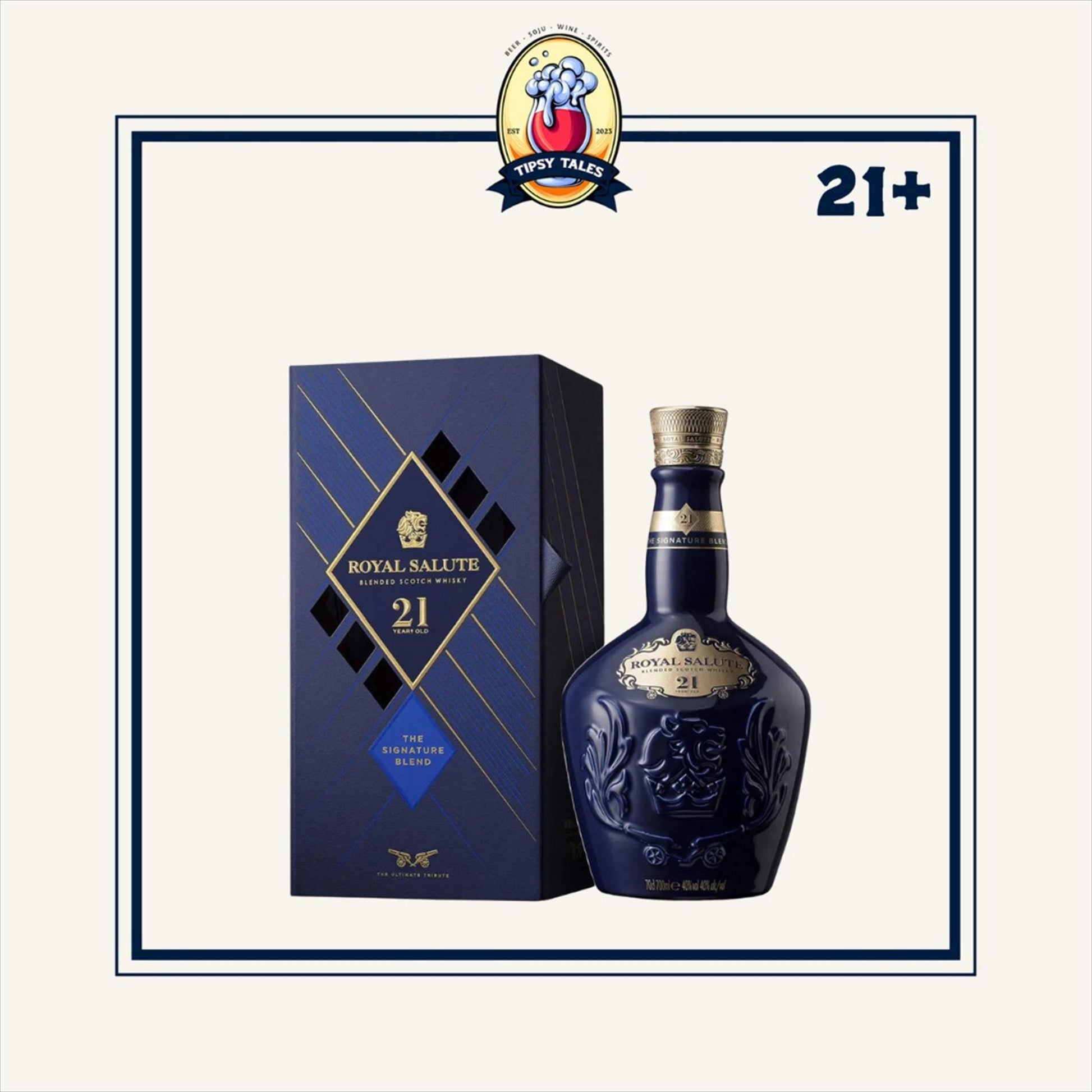 Chivas Royal Salute 21 Years Old Blended Scotch Whisky 700ml 1