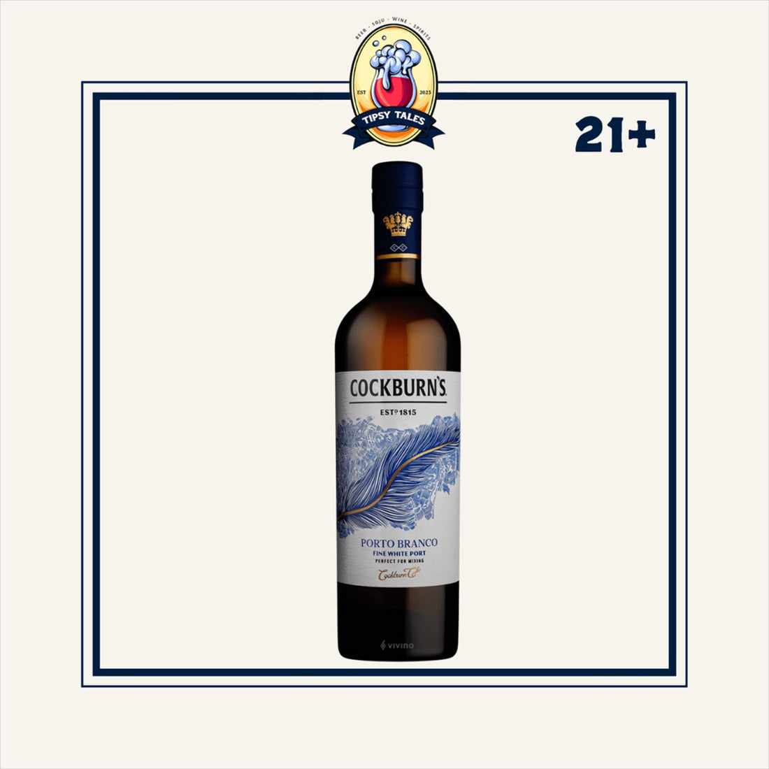 Cockburns Fine White Port Wine 750ml 1