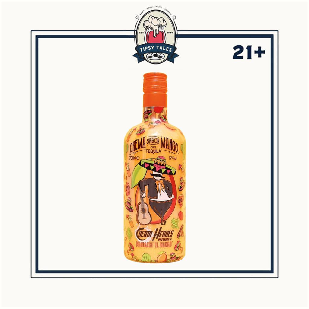 Cream Heroes Crema de Mango  con Tequila 700ml 1