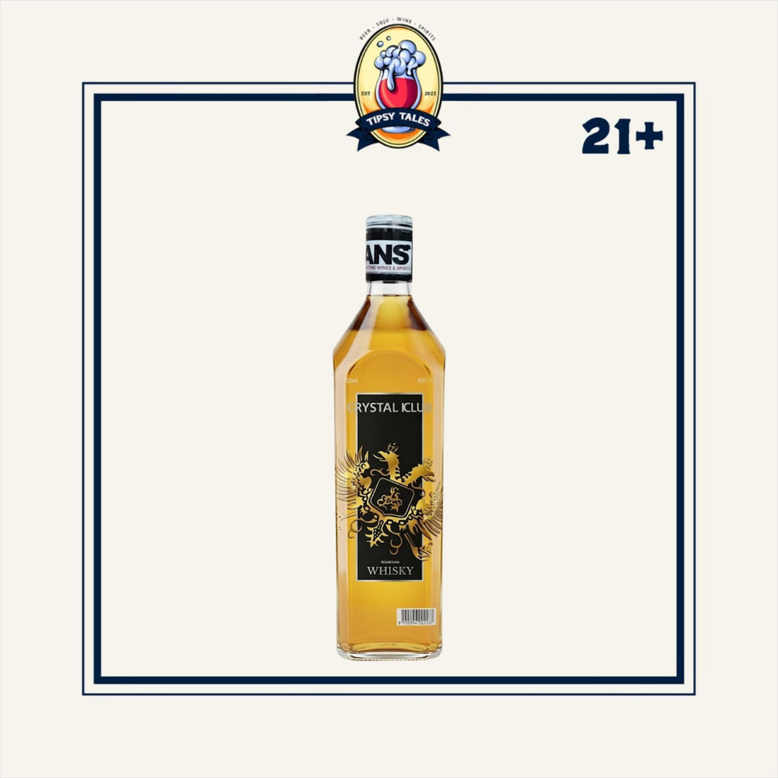 Crystal Club Whisky 700ml 1