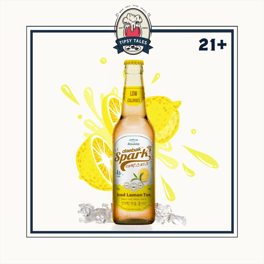 Daebak Spark Iced Lemon Tea 360ml 1