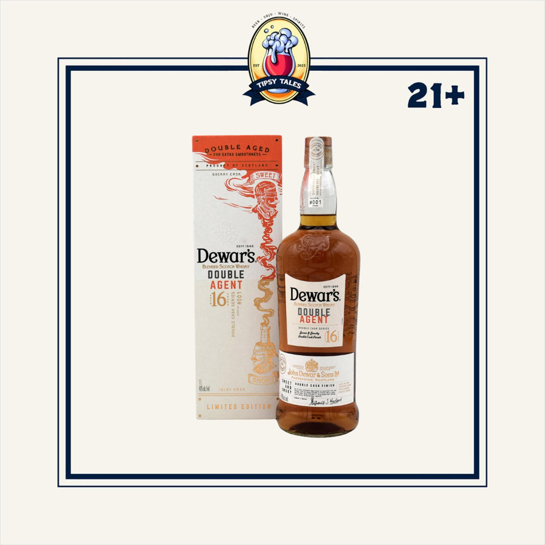 Dewar s Double Agent 16 Years  Old 1000ml 1