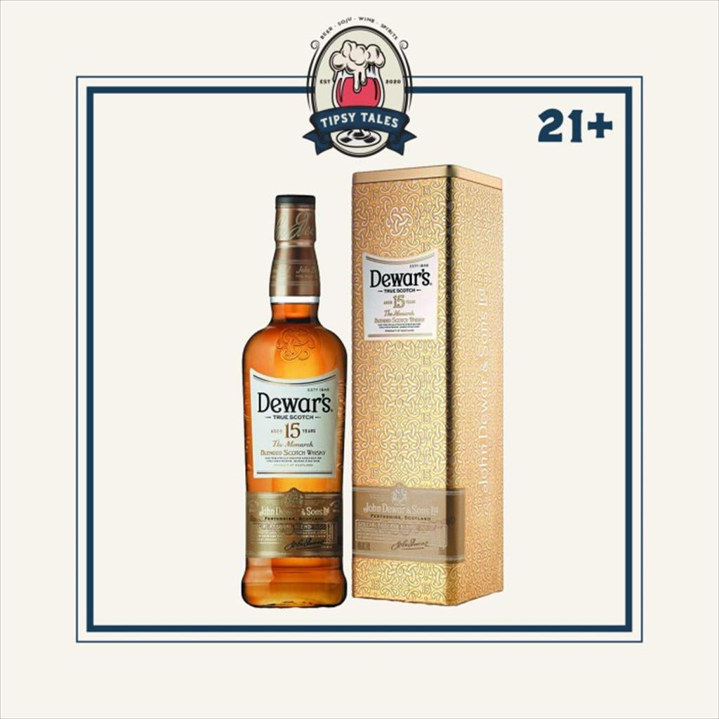 Dewars 15 YO - Blended Scotch Whisky 750ml 1
