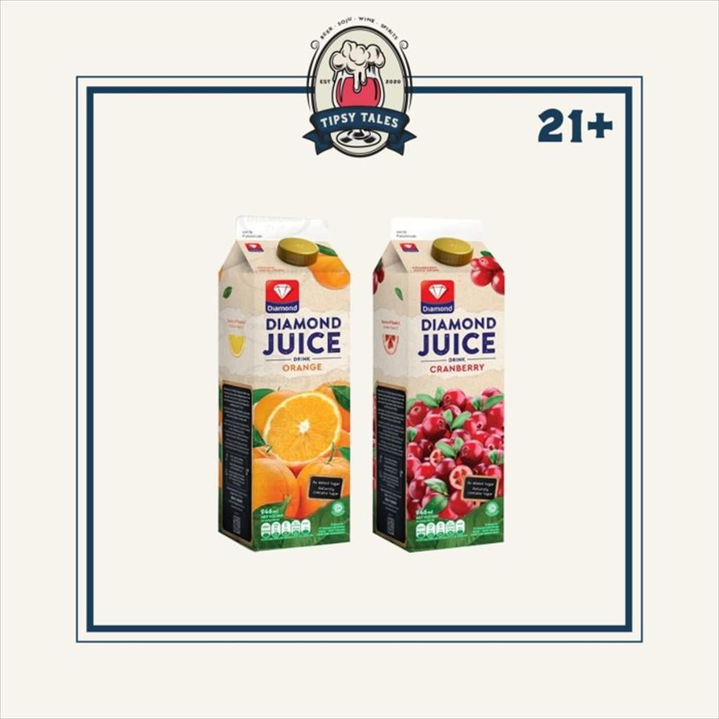 Diamond Orange and Cranberry Juice 1000ml - ORANGE 1