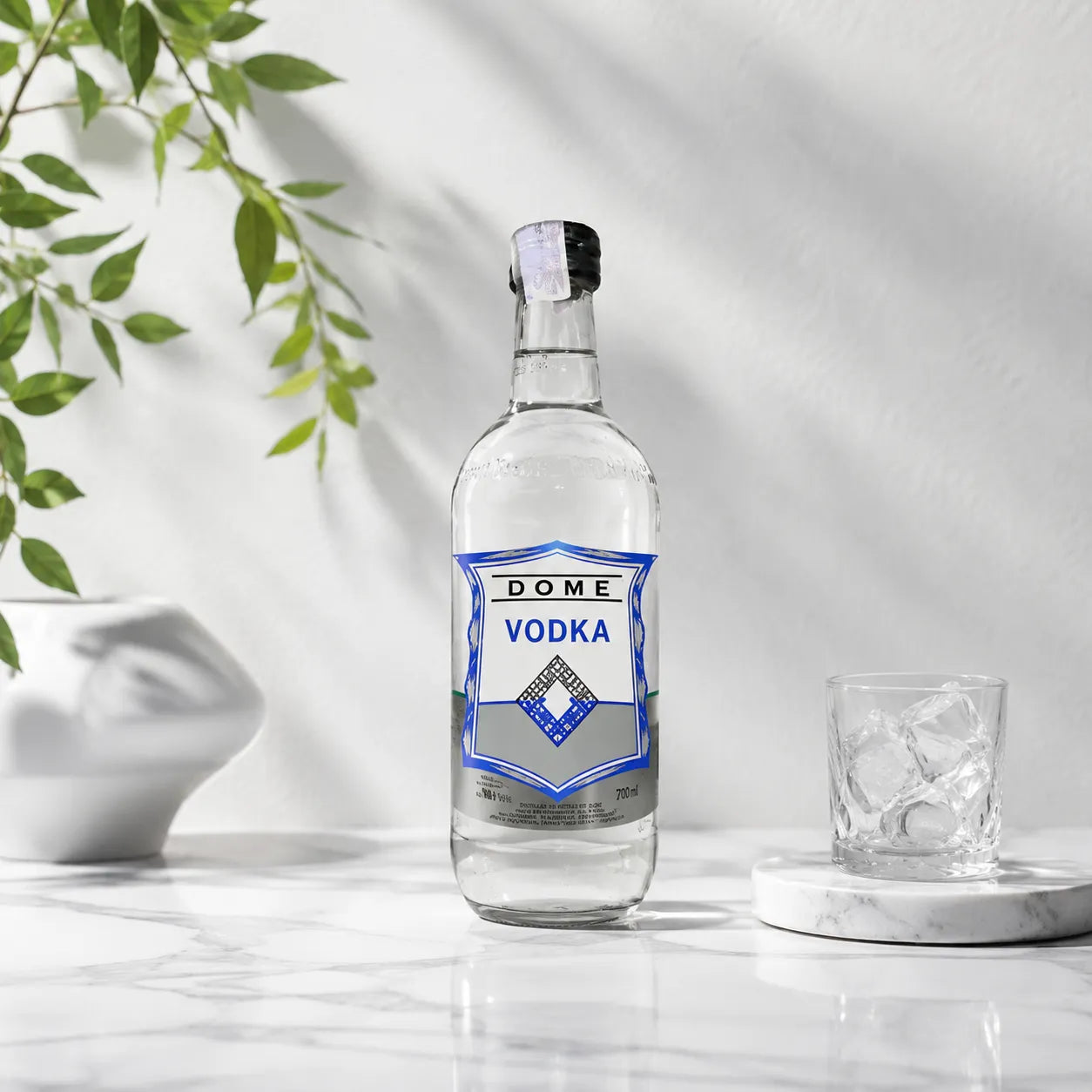 Dome Platinum Vodka 40% 330ml 2