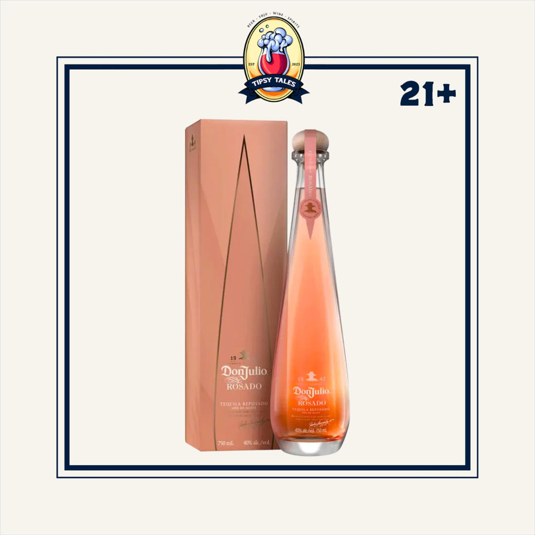 Don Julio Rosado Tequila 750ml 1