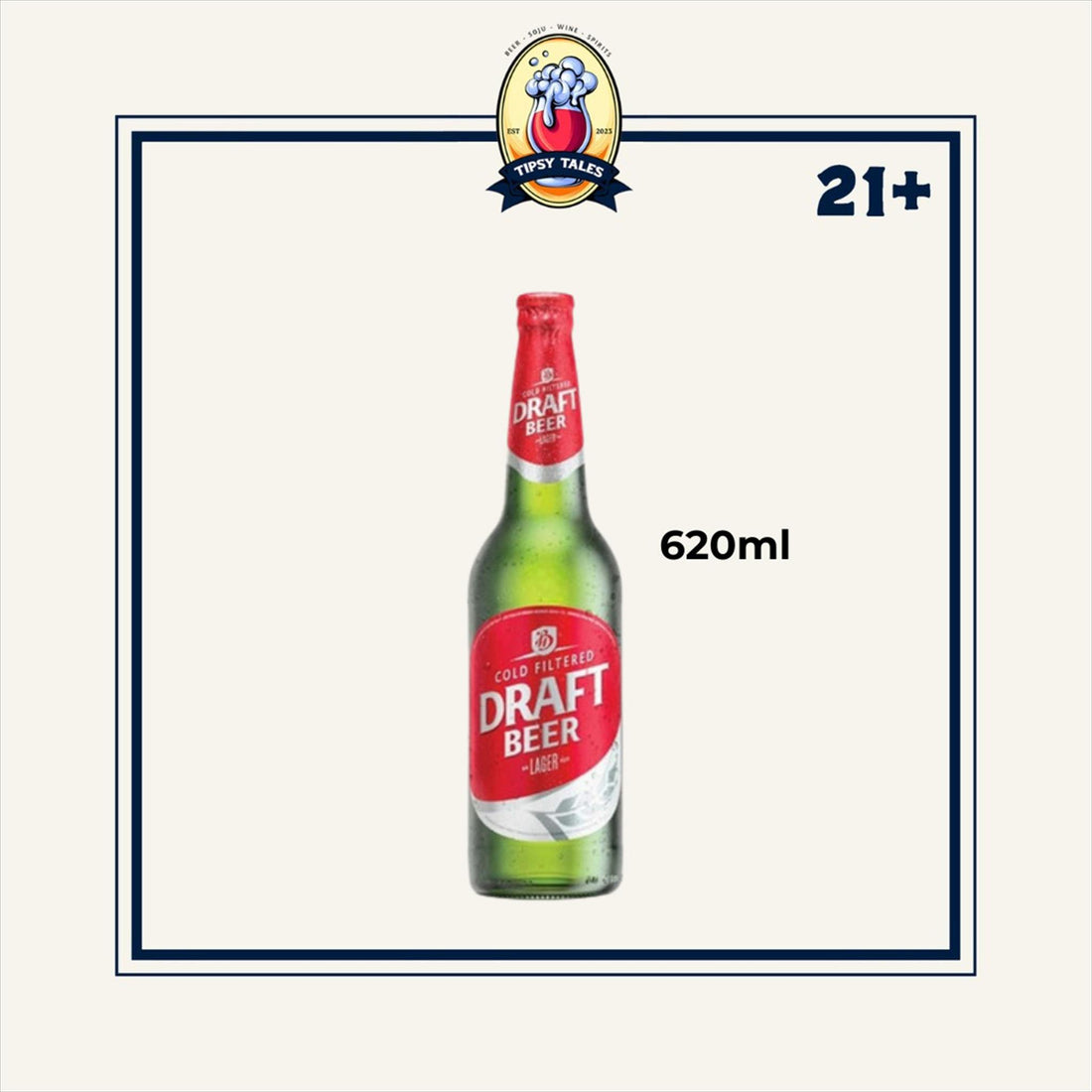 Draft Beer Quart 620ml 1